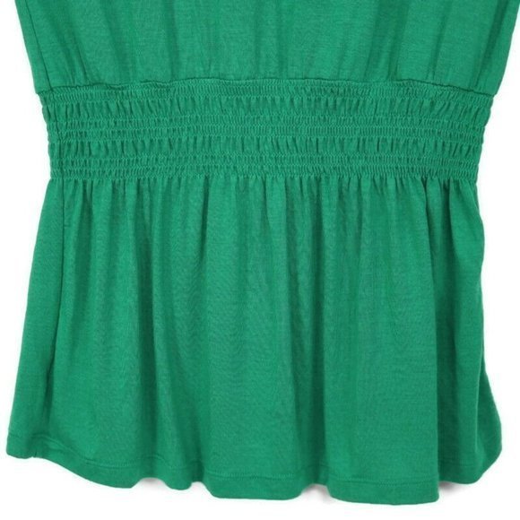 Old‎ Navy Shirt Top Blouse Tunic Green 3/4 Sleeve S Small - Picture 6 of 10